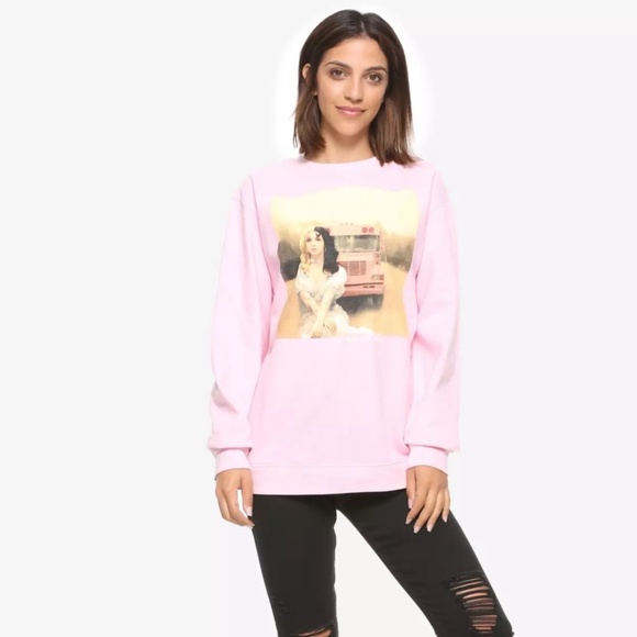 NWT Melanie Martinez School Bus Girls Sweatshirt size SM from Hot Topic - Picture 1 of 6